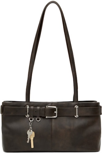 OSOI - Brown Shoulder Brocle Bag