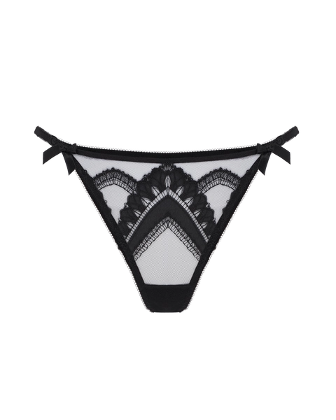 Alysia Thong in Black | By Agent Provocateur New In