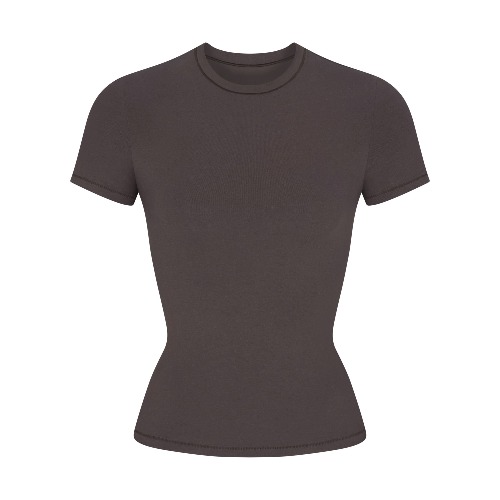 COTTON JERSEY T-SHIRT | IRON