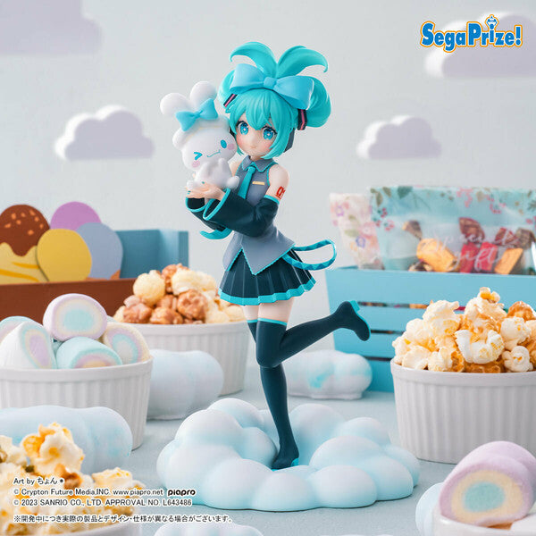 Piapro Characters - Hatsune Miku - Hatsune Miku x Cinnamoroll - Luminasta (SEGA) - Pre Owned