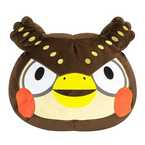 Club Mocchi Mocchi- Animal Crossing Plush — Blathers Plushie — Squishy Collectible Plushies — 15 Inch - Characters