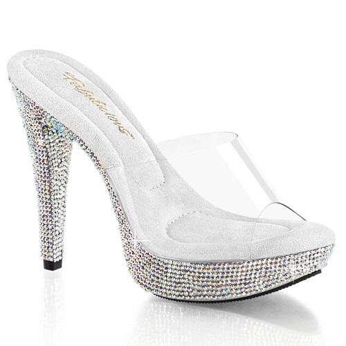 Cocktail-501DM | Clear/Silver / 9