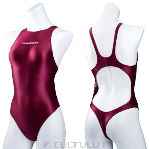 PHARFAITE [PF635] "Skinny Satin" thong swimsuit - Cultulu