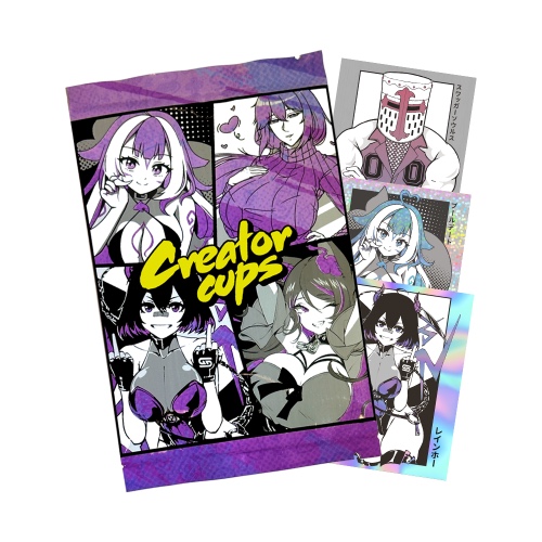 Collectible Creator Cups Sticker Pack Volume 2