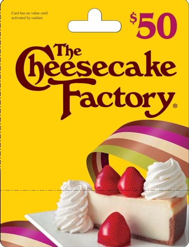 Cheesecake Factory Gift Card - 50 - Traditional