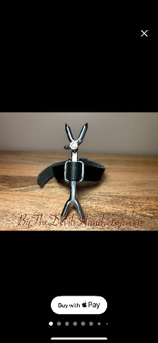 Leather Heretic's Fork Collar