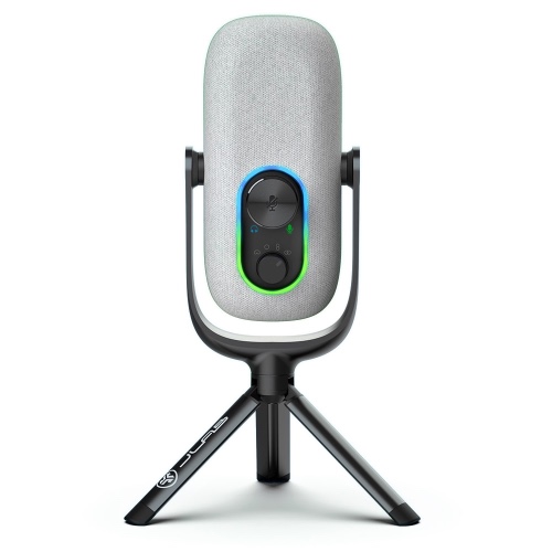 JLab Epic Talk USB Gaming & Streaming Microphone For Content Creators - White