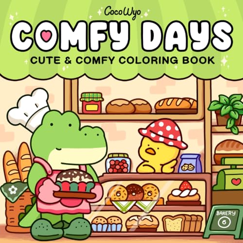 Comfy Days: Coloring Book