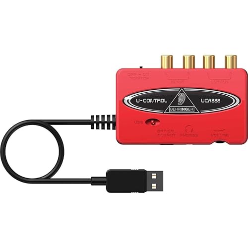 Behringer U-Control UCA222 USB Audio Interface