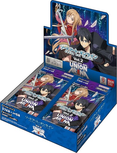UNION ARENA Trading Card Game - Booster Box - Sword Art Online Vol.2 [EX08BT] - Japanese ver. (Bandai) - Brand New