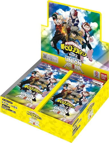 UNION ARENA Trading Card Game - Booster Box - My Hero Academia Vol.2 [EX06BT] - Japanese ver. (Bandai) - Brand New