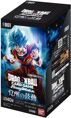 Dragon Ball Super Card Game Fusion World - Awakened Pulse - FB01  - Booster Box - Japanese Ver (Bandai) - Brand New