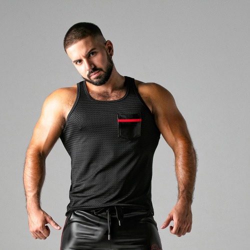 LOOK AT HARDER TANKTOP | XXL / Rojo