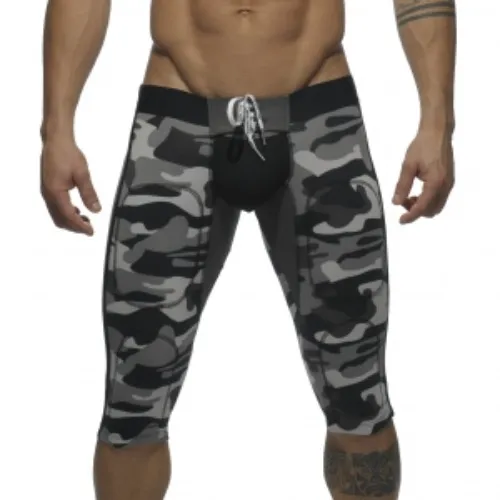 LongJohn court Bottomless FETISH KNEE Camouflage - BOY STORE