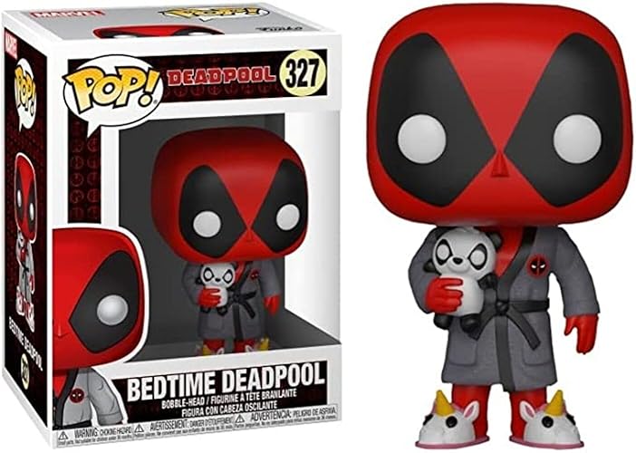 Funko POP! Marvel: Deadpool Playtime - Deadpool in Robe, Multicolor - Standard