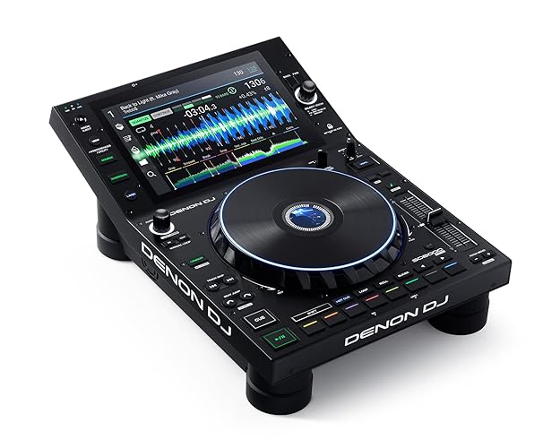 Denon DJ SC6000 PRIME – Professional Standalone DJ Media Player with WiFi Music Streaming and 10.1-Inch Touchscreen - DJ Media Player