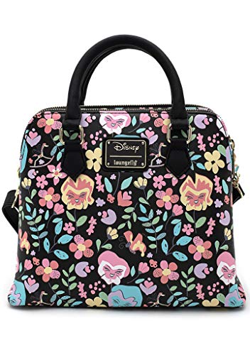 Loungefly x Disney Alice in Wonderland Flowers Crossbody Purse - One Size - Multi