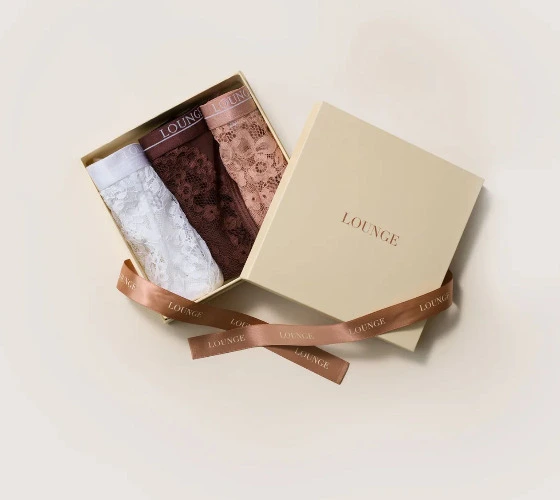 Lounge underwear GIFT set cocoa
