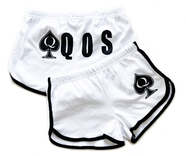 Spades Castle QOS shorts white 