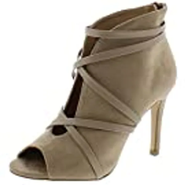 Brinley Co. Womens Center Cutout Bootie