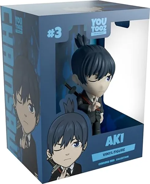 Youtooz Chainsaw Man AKI 4.9" Inch, AKI Vinyl Figure, Collectible AKI from Chainsaw Man Chainsaw Man Collection