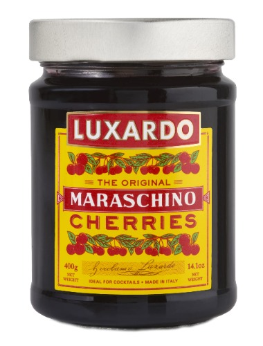 Luxardo Gourmet Maraschino Cherries - 400g Jar - Standard Packaging
