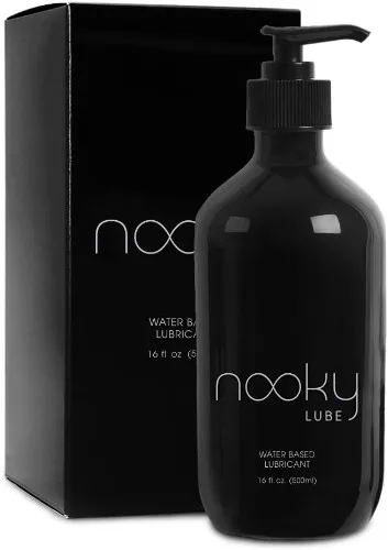 Personal Lubricant. Nooky Lube Natural Water Based Lubes for Men and Women. 16 Ounce. Made in USA (16 Fl Oz (Pack of 1)) - 16 Fl Oz (Pack of 1)