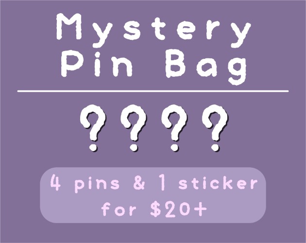 Mystery Pin Bag, Seconds and A Grade Sale - A Grade