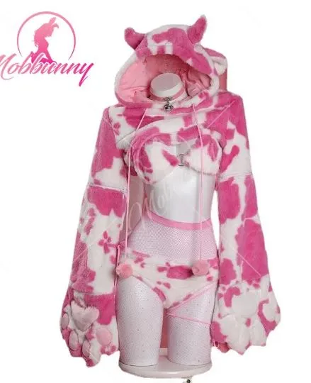 Pink cow outfit 