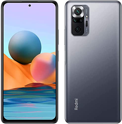Xiaomi Redmi Note 10 Pro - Smartphone 8+256GB, 6,67” DotDisplay AMOLED 120Hz, Snapdragon 732G, 108MP Quad Camera, 5020mAh, Onyx Gray