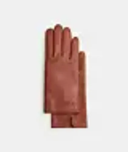 COACH® | Sculpted Signature Leather Tech Gloves