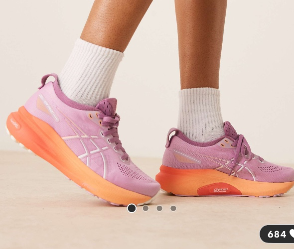 Acid Gel Trainers - Pink