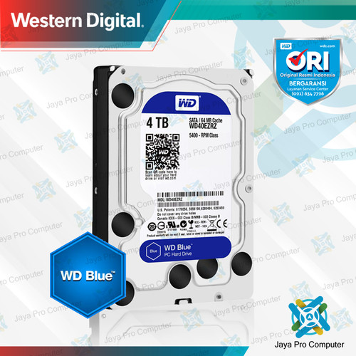 WD Caviar Blue Harddisk 4 TB Internal PC 3.5" 