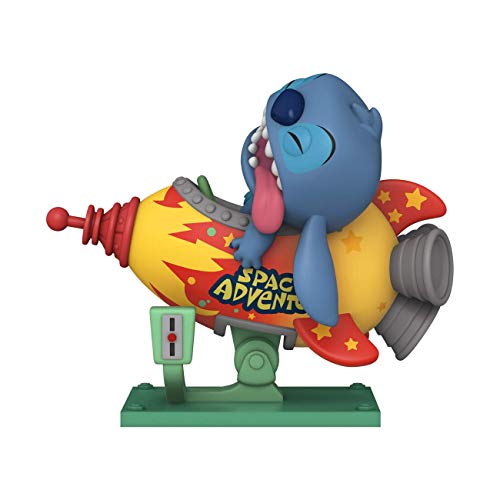 Funko POP! Rides Super Deluxe: Disney Stitch Rocket - Lilo And Stitch - Collectable Vinyl Figure For Display - Gift Idea - Official Merchandise - Toys For Kids & Adults - Movies Fans - Stitch in Rocket