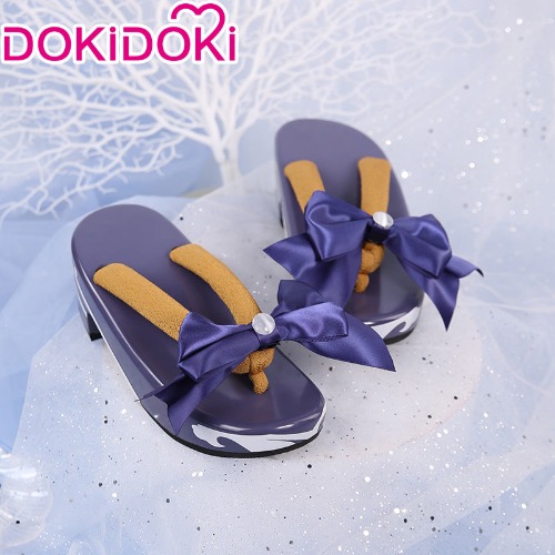【Ready For Ship】DokiDoki-SR Game Genshin Impact Sangonomiya Kokomi  Cosplay Costume Women | Shoes L(EU38-39)-PRESALE