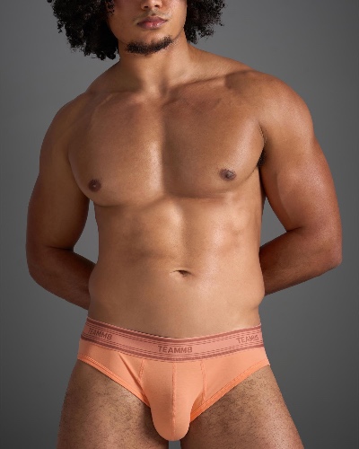 New Classic Cotton Brief - Peach | M
