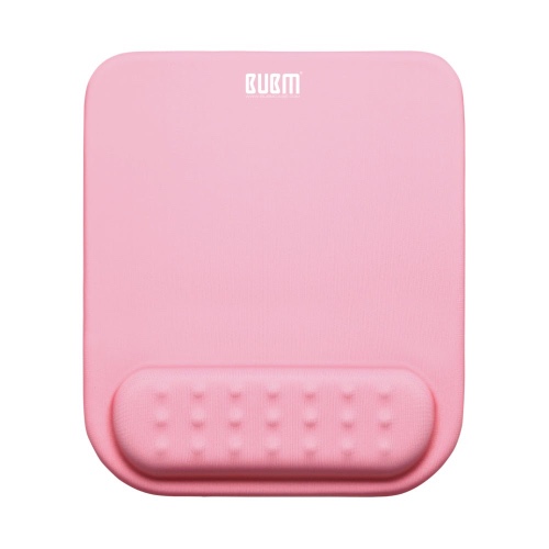 Cloud-Like Comfort Mouse Pad with Wrist Support - Blush Pink