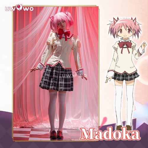 【Pre-sale】Uwowo Collab Series: Anime Puella Magi Madoka Magica Kaname Madoka Cosplay Costume Cosplay | S