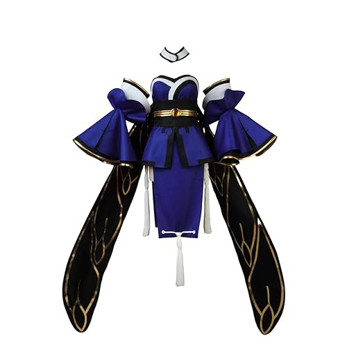 CosplayDiy Women's Dress Set for Fate Grand Order Tamamo no Mae Cosplay Costume - Large