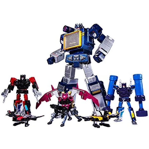 THF01 Edition Soundwave Recorder 6 Action Figures 9-Inch KO Version