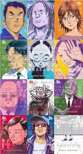 20th Century Boys Complete Collection Set: The Perfect Edition by Naoki Urasawa Complete Manga Set Vol 1-12