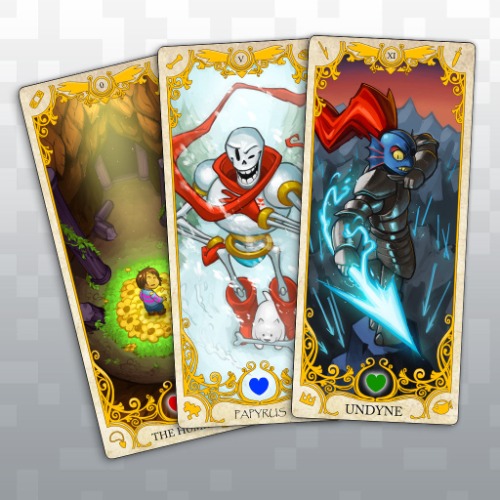 UNDERTALE Tarot Prints | Default Title