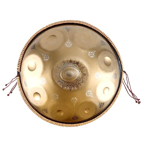AS TEMAN Handpan 9 Notes 440Hz D Minor Scale Handpan drum 22inches with gift set