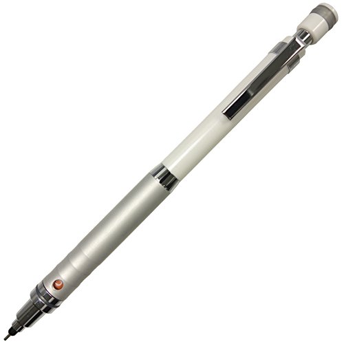 Uni-ball Kuru Toga High Grade Auto Lead Rotation Mechanical Pencil, 0.5 mm, White Body (M510121P.1) - White - 1 Count (Pack of 1)