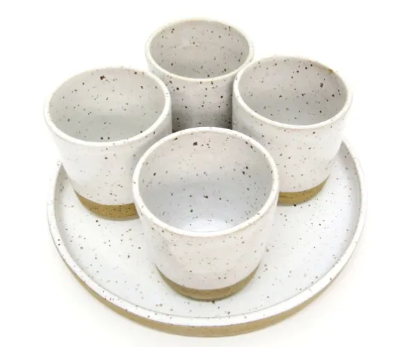 Ceramic coffee cup set 