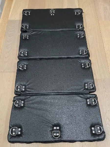 Fold up Bondage Board Table Black With D Rings | Etsy