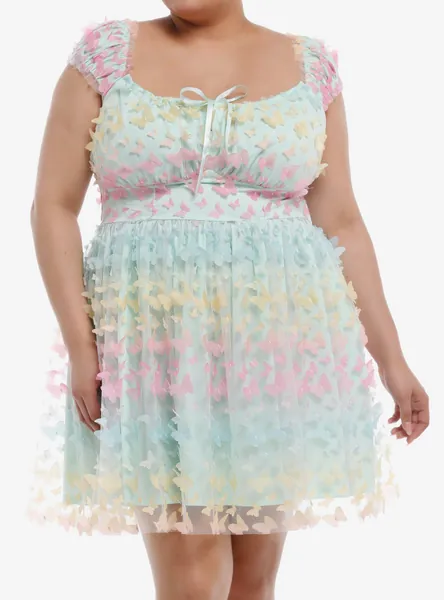 Thorn & Fable Pastel Rainbow Dress
