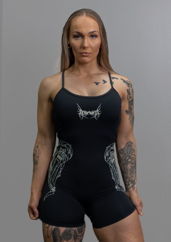 PREORDER - Black Reaper Jumpsuit | Small "6-8"