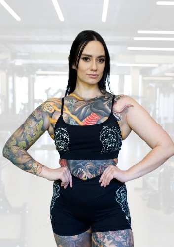 Black Reaper Sports Bra | Smal "6-8"