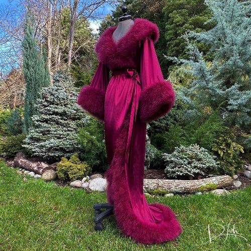 Cleo Deluxe Dusty Lavender Gown